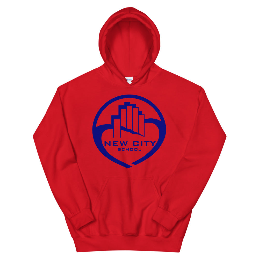 Red school hoodie online